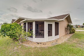 Canal-front Gulf Coast Home ~ 3 Mi to Local Beach!