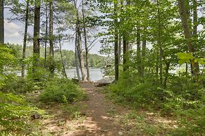 Spacious Cabin w/ Private Dock on Thompson Lake