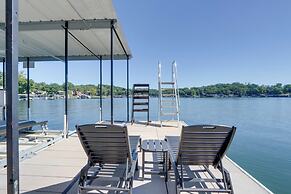 Private Dock + 4 Decks: Lake Ozark Retreat!
