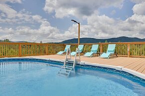 Private Saltwater Pool: Mtn-view Copperhill Home