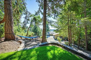 Private Beach at Waterfront Harstine Island Escape