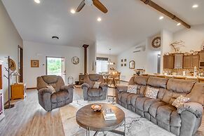 Peaceful Shelton Home w/ Spacious Yard & Fire Pit!