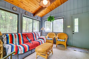 Traditional Blakeslee Chalet: Deck & Lake Access!