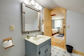 Yard & Fire Pit: Unique Cape Cod Home in Brewster