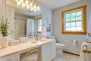 Yard & Fire Pit: Unique Cape Cod Home in Brewster