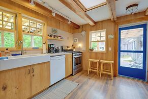 Yard & Fire Pit: Unique Cape Cod Home in Brewster