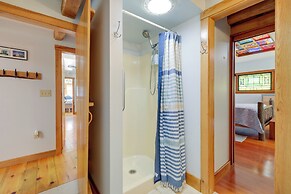 Yard & Fire Pit: Unique Cape Cod Home in Brewster