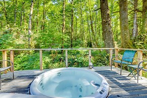 Enchanting Arch Cape Retreat w/ Hot Tub, Fireplace