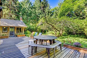 Enchanting Arch Cape Retreat w/ Hot Tub, Fireplace