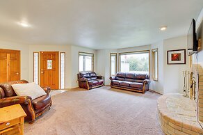 Riverfront Rental w/ Deck: 4 Mi to Wallace Falls!