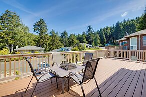 Modern Arch Cape Home: Ocean View, Steps to Beach!
