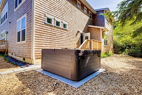 Modern Arch Cape Home: Ocean View, Steps to Beach!