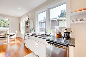 Modern Arch Cape Home: Ocean View, Steps to Beach!