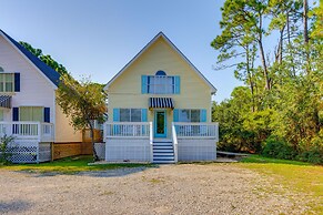 Creekfront Dauphin Island Cottage: Walk to Gulf!