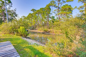 Creekfront Dauphin Island Cottage: Walk to Gulf!
