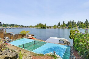 Tacoma Home on Steilacoom Lake w/ Dock!