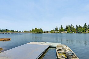 Tacoma Home on Steilacoom Lake w/ Dock!