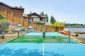 Tacoma Home on Steilacoom Lake w/ Dock!