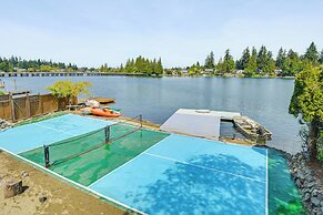 Tacoma Home on Steilacoom Lake w/ Dock!