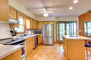 Relaxing Saluda Home Near Waterfall Trails!