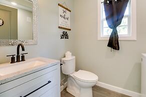 Spacious Yard, Games & Fire Pit: Grove Home Rental