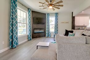 Spacious Yard, Games & Fire Pit: Grove Home Rental