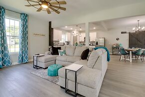 Spacious Yard, Games & Fire Pit: Grove Home Rental