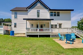 Spacious Yard, Games & Fire Pit: Grove Home Rental