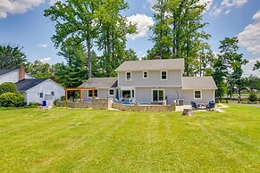 Rockville Home: Patio Oasis, Fireplace, Near DC!