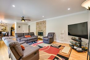 Rockville Home: Patio Oasis, Fireplace, Near DC!