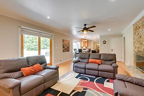 Rockville Home: Patio Oasis, Fireplace, Near DC!