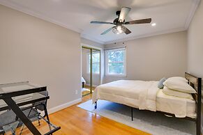 Rockville Home: Patio Oasis, Fireplace, Near DC!