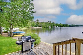 Waterfront Gray Home w/ Furnished Deck & Fire Pit!