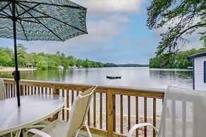 Waterfront Gray Home w/ Furnished Deck & Fire Pit!