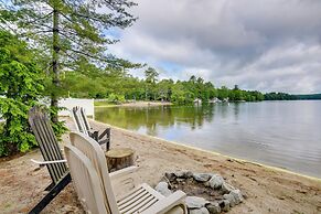 Waterfront Gray Home w/ Furnished Deck & Fire Pit!