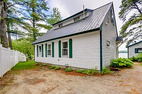 Waterfront Gray Home w/ Furnished Deck & Fire Pit!