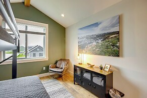 Hot Tub & Deck at Red Lodge Retreat