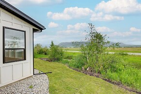Hot Tub & Deck at Red Lodge Retreat