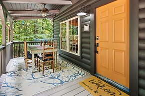 Fire Pit & Bbq: Lake Lure Cabin w/ Outdoor Oasis!