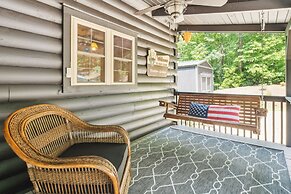 Fire Pit & Bbq: Lake Lure Cabin w/ Outdoor Oasis!