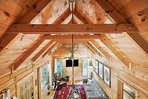 Fire Pit & Bbq: Lake Lure Cabin w/ Outdoor Oasis!