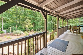 Fire Pit & Bbq: Lake Lure Cabin w/ Outdoor Oasis!