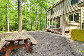 Woodsy Big Bass Lake Hideaway w/ Fire Pit + Deck!