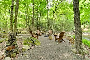 Woodsy Big Bass Lake Hideaway w/ Fire Pit + Deck!