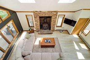 Woodsy Big Bass Lake Hideaway w/ Fire Pit + Deck!