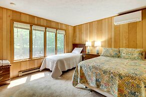 Woodsy Big Bass Lake Hideaway w/ Fire Pit + Deck!