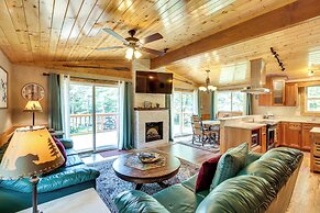 Waterfront Eagle River Home w/ Dock + Fire Pit!