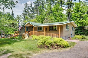 Waterfront Eagle River Home w/ Dock + Fire Pit!