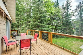 Waterfront Eagle River Home w/ Dock + Fire Pit!