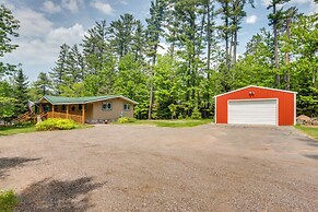 Waterfront Eagle River Home w/ Dock + Fire Pit!